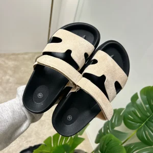 Claquette Mila en velours  [S0-42]