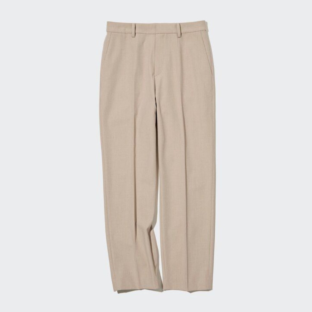 Pantalons Uniqlo Smart Ankle Length Long Femme Blanche O9156048 – Image 2
