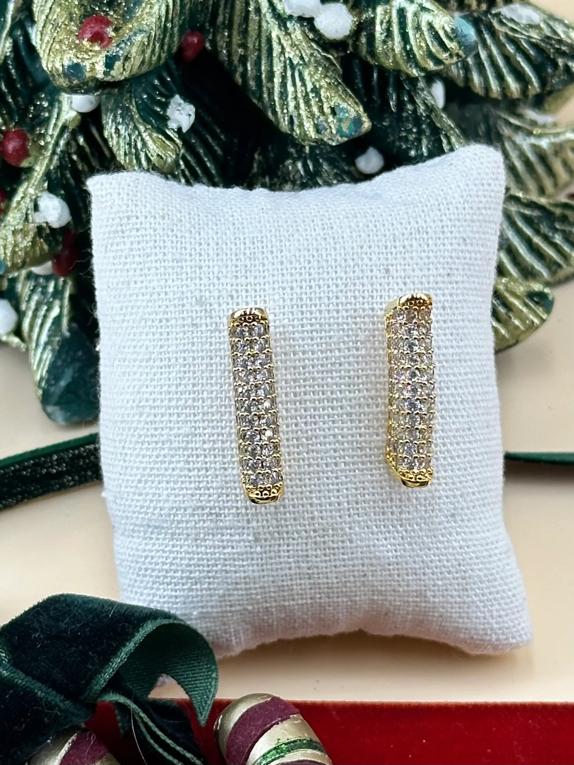 Boucles d'oreilles Sia crystal – Image 2