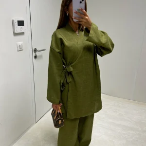 Ensemble en lin Feinda