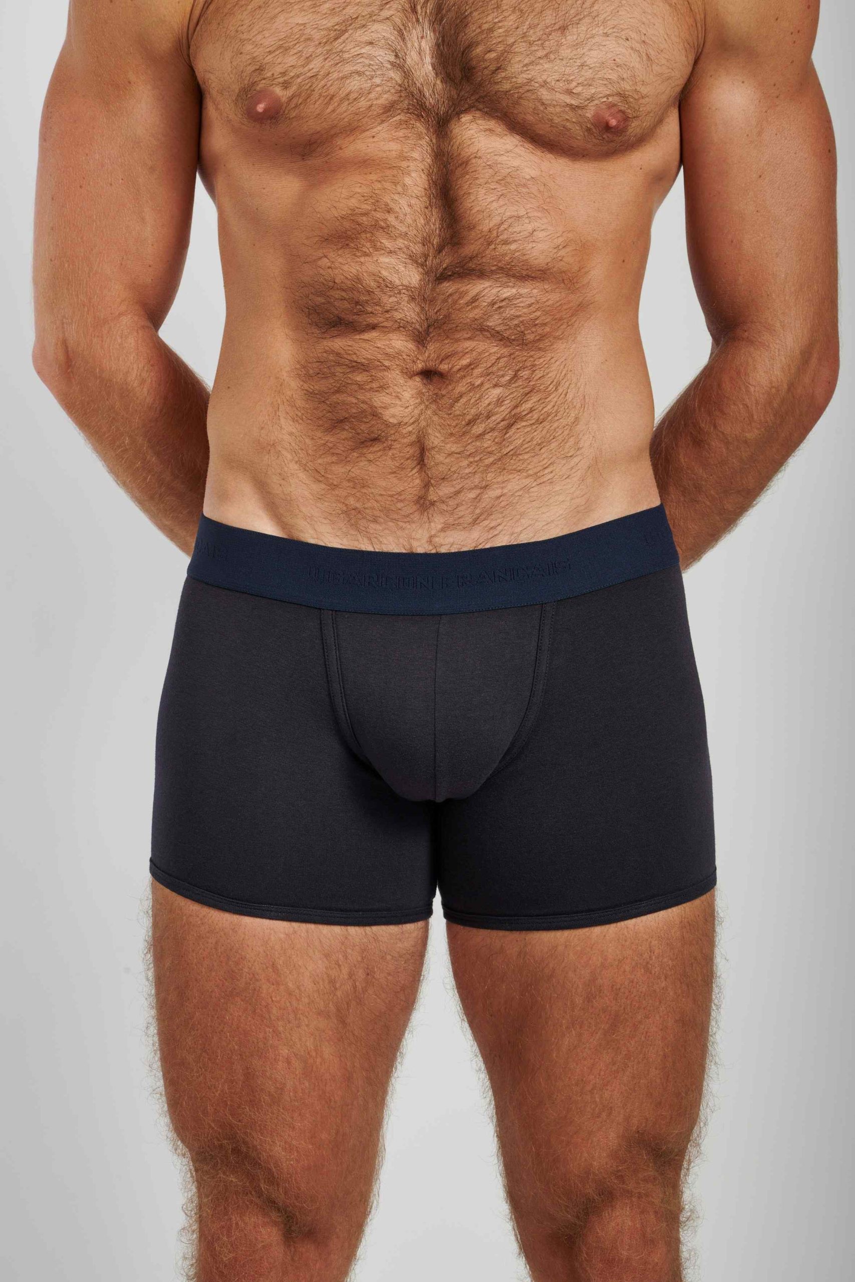 Boxer Homme Bleu Marine – Coton Bio et Fabrication Française