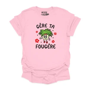 T-SHIRT COL ROND | Gère ta fougère