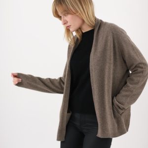 Gilet Cachemire beige