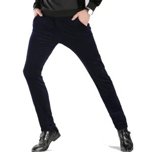 Pantalon Homme Velours Extensible