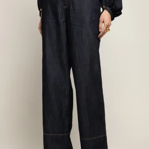 Jean JULES WIDE LEG en denim éco-responsable