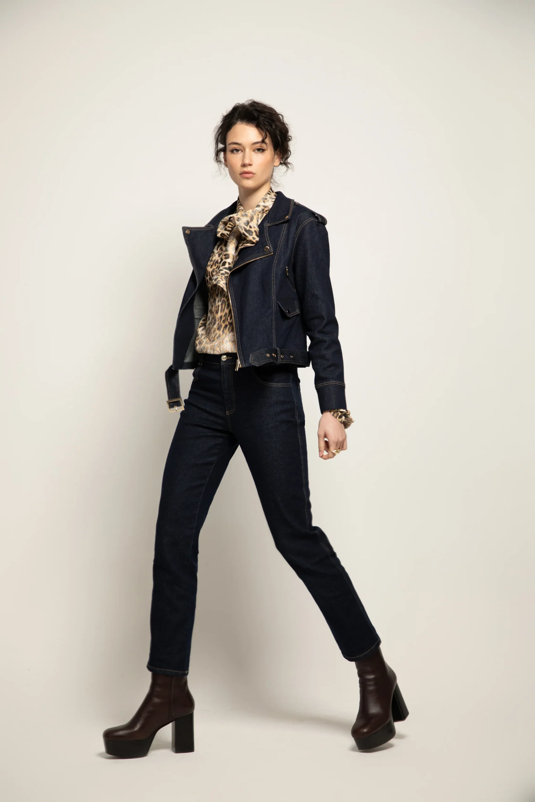 Blouse COLINE léopard 100% viscose – Image 4