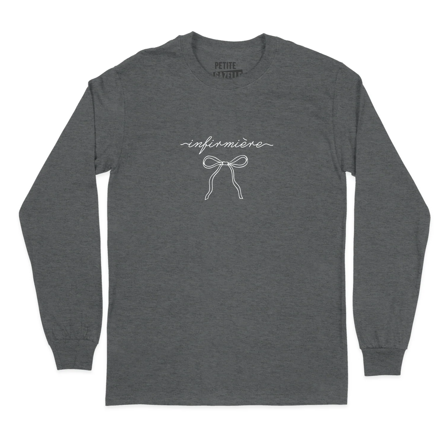 T-SHIRT À MANCHES LONGUES | Infirmière Ruban – Image 3