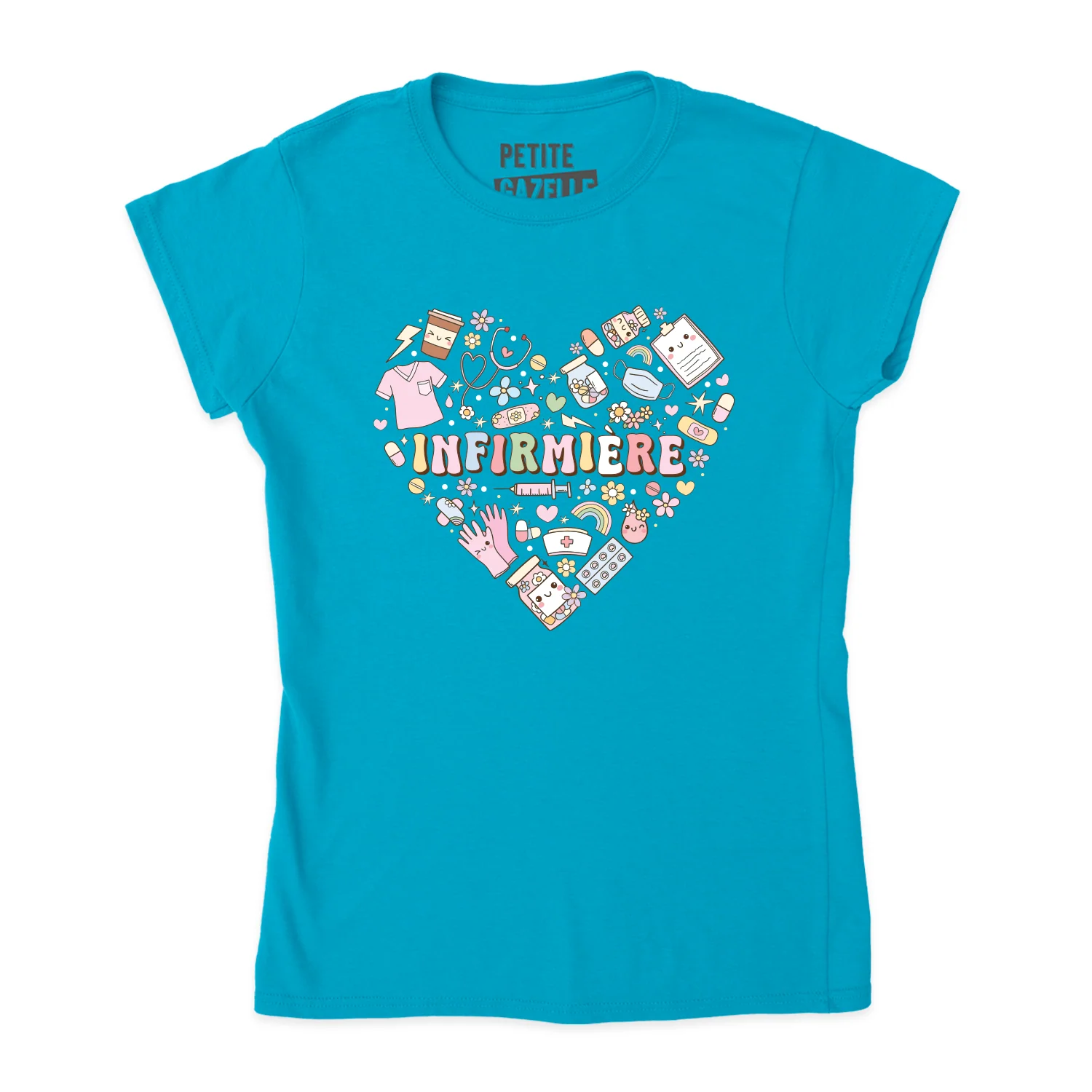 TSHIRT AJUSTÉ | Infirmière Coeur – Image 7