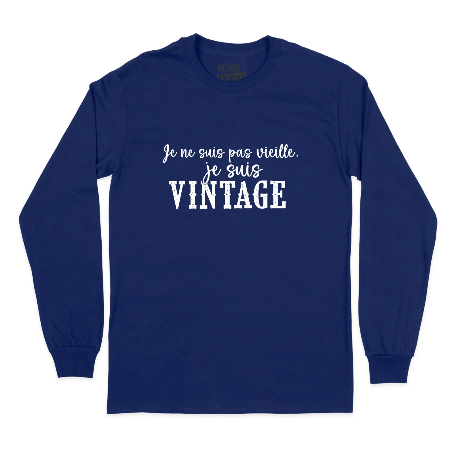 T-SHIRT À MANCHES LONGUES | Je ne suis pas vieille, je suis vintage – Image 5
