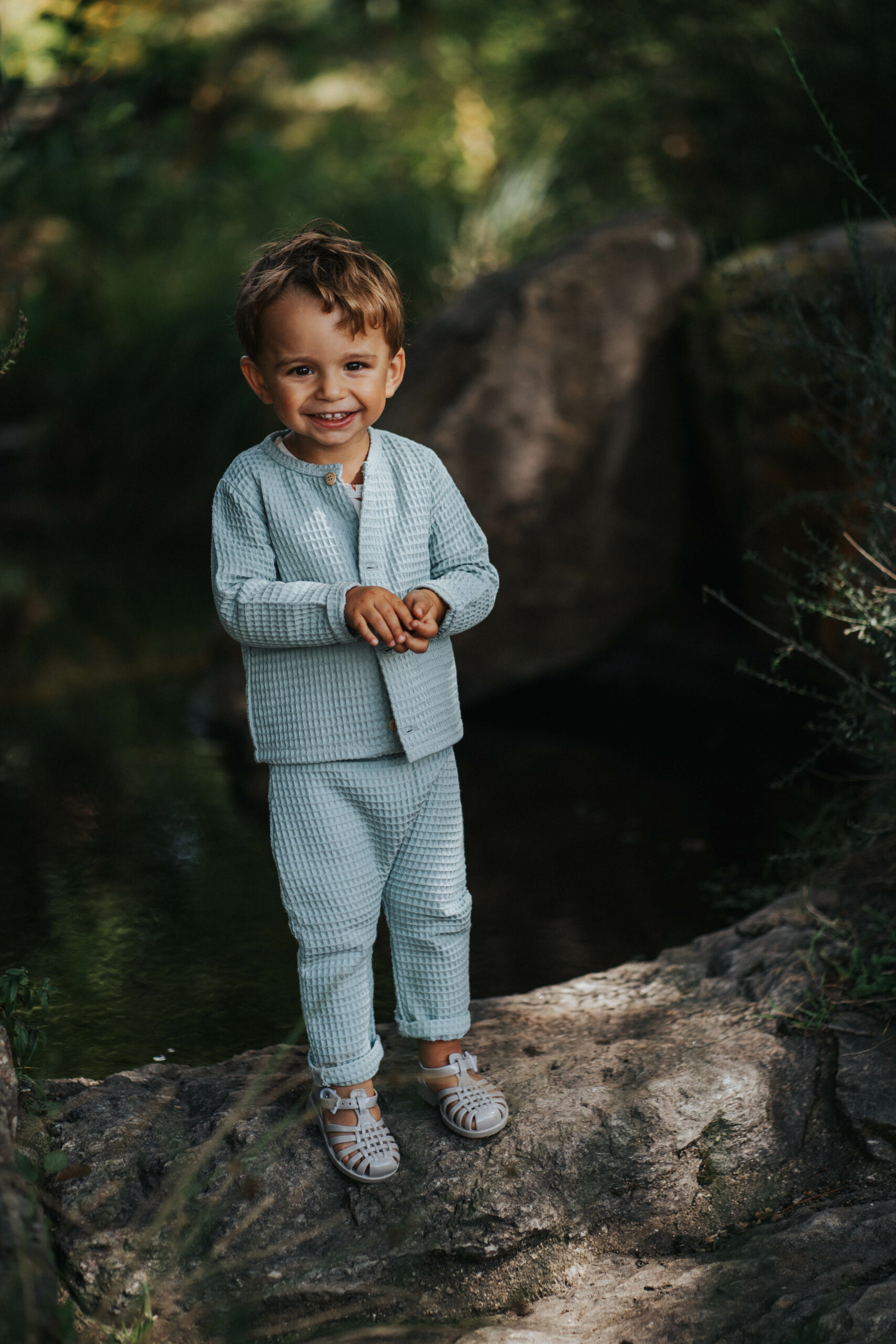 Gilet bébé et enfant menthe – Image 3