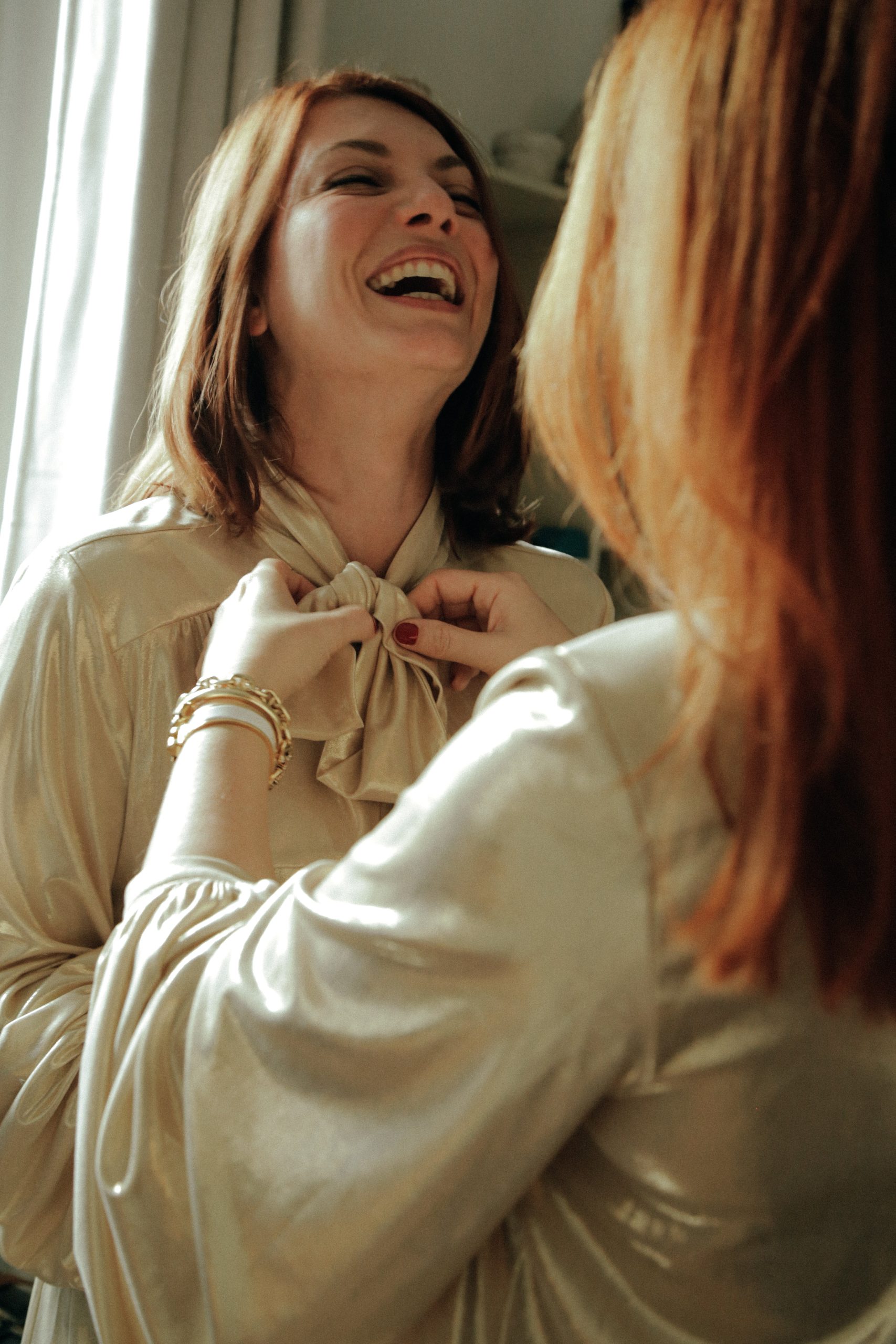 Blouse Coline Dorée – Image 2