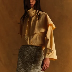 Blouson DRAPER Pale Yellow