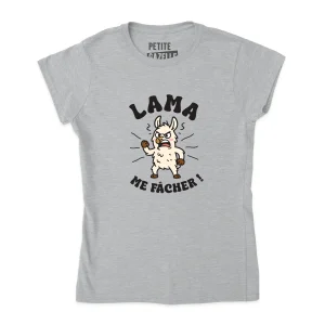 TSHIRT AJUSTÉ | LAMA me fâcher !