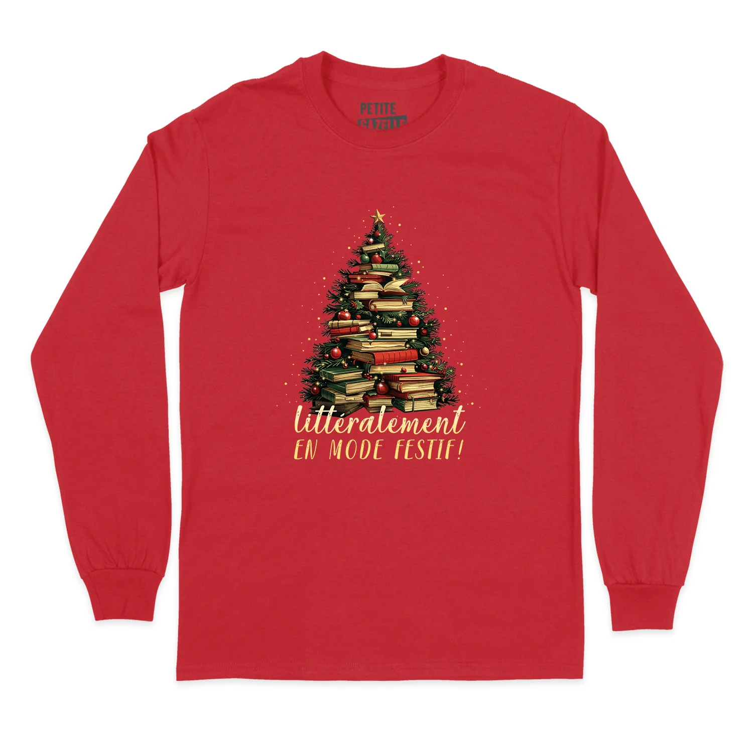 T-SHIRT À MANCHES LONGUES | Littéralement en mode festif ! – Image 8