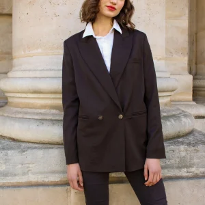 Veste Louise - Marron Sorbonne