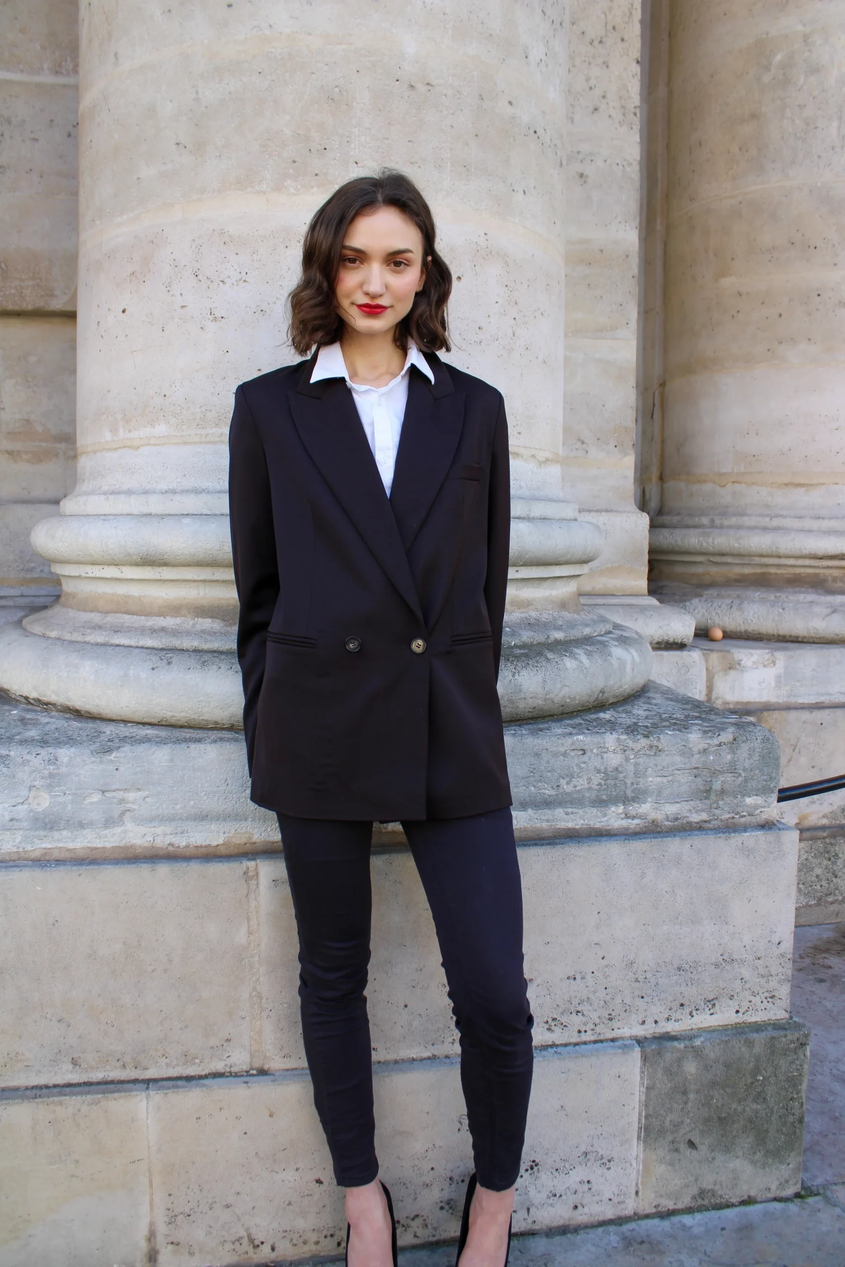 Veste Louise - Marron Sorbonne – Image 2