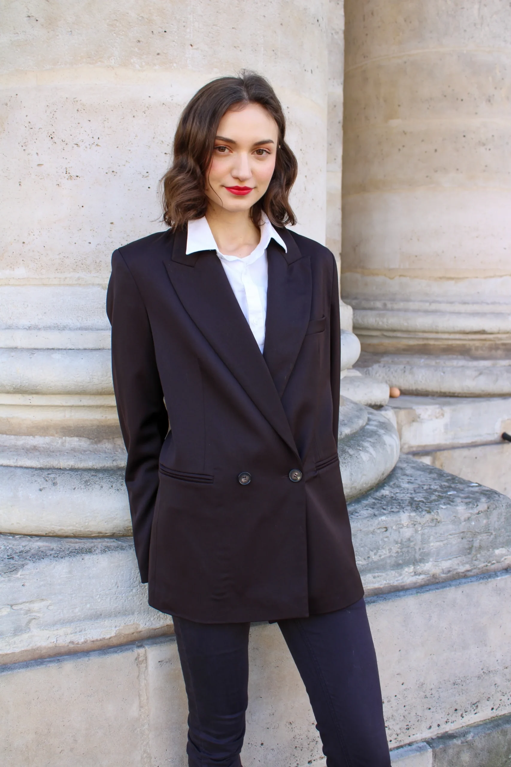 Veste Louise - Marron Sorbonne – Image 4