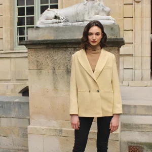 Veste Louise -  Jaune Pâle Montmartre