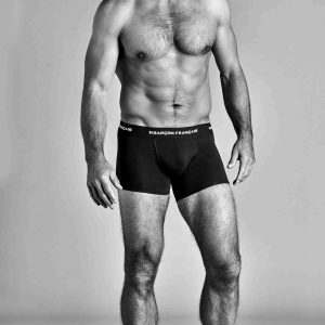 Boxer Homme Noir – Coton Bio – Made in France