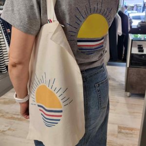 Tote Bag recyclé JON – Marinière et Maillot – Made in France
