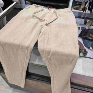 Pantalon homme en lin TORONTO – Carlos Cordoba – Beige ou Marine