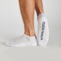 Socquettes Homme Basses – Bleu Marine, Noires ou Blanches – Made in France