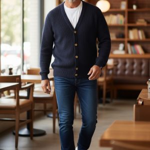 Gilet NOSTALGIE de Montlimart – Fil recyclé, fabriqué en France