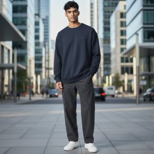 Sweat mixte VAL – Molleton écoresponsable