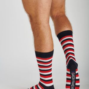 Chaussettes coton homme – Unies ou à motifs – Made in France
