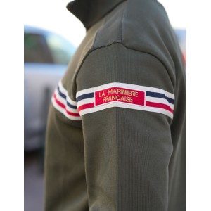 Sweat homme SENEQUE – Col camionneur moderne – La Marinière Française