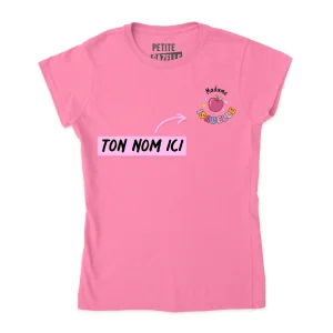 TSHIRT AJUSTÉ | Madame Pomme Pastel