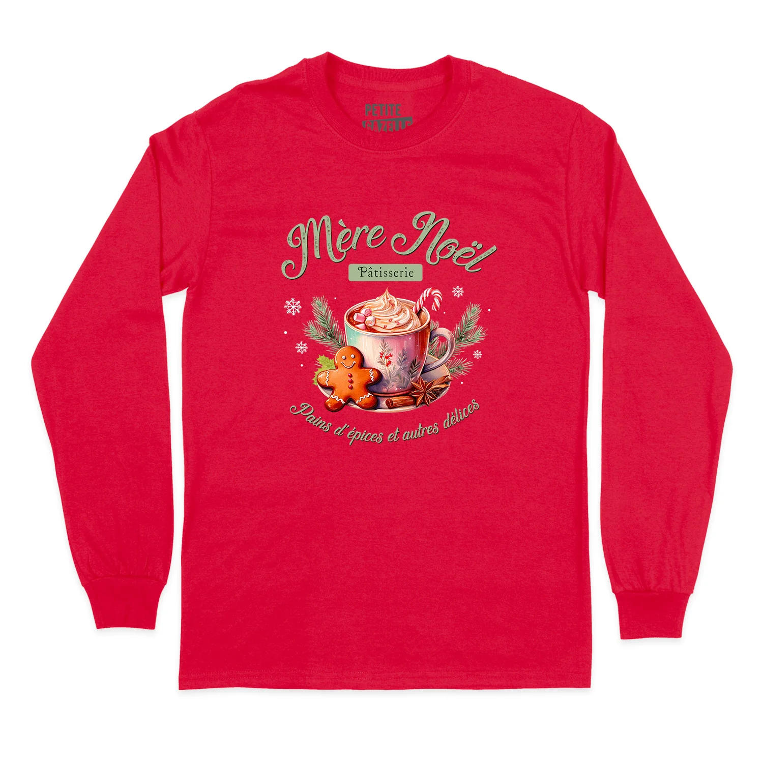 T-SHIRT À MANCHES LONGUES | Mère Noël Pâtisserie – Image 8