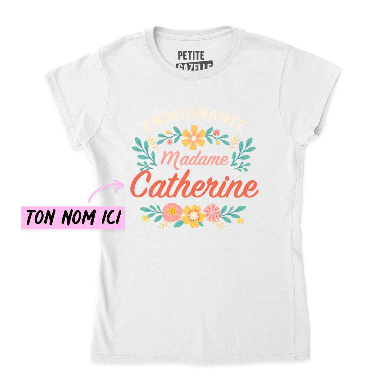 TSHIRT AJUSTÉ | Madame Fleurs – Image 4