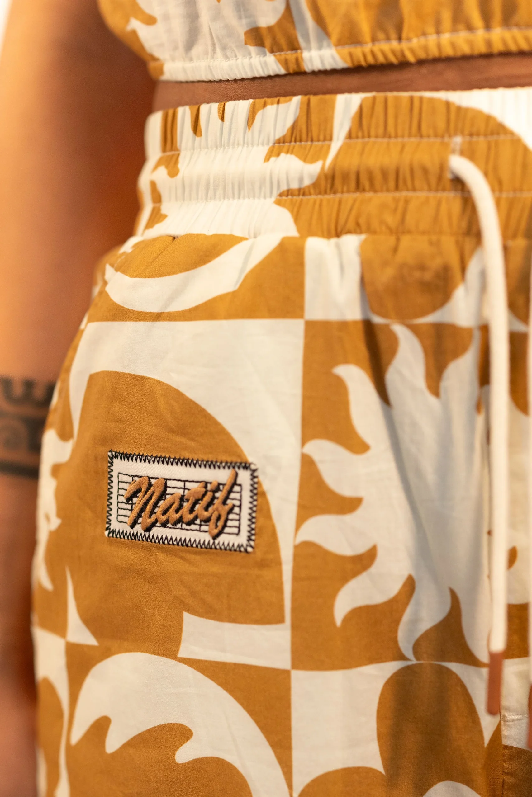 Pantalon Fluide Pattern Femme – Image 2