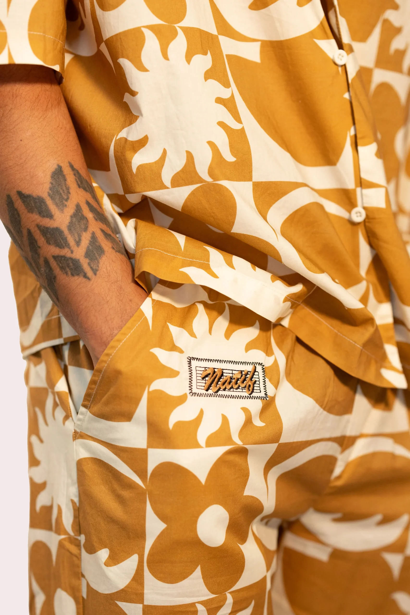 Pantalon Fluide Pattern Homme – Image 2