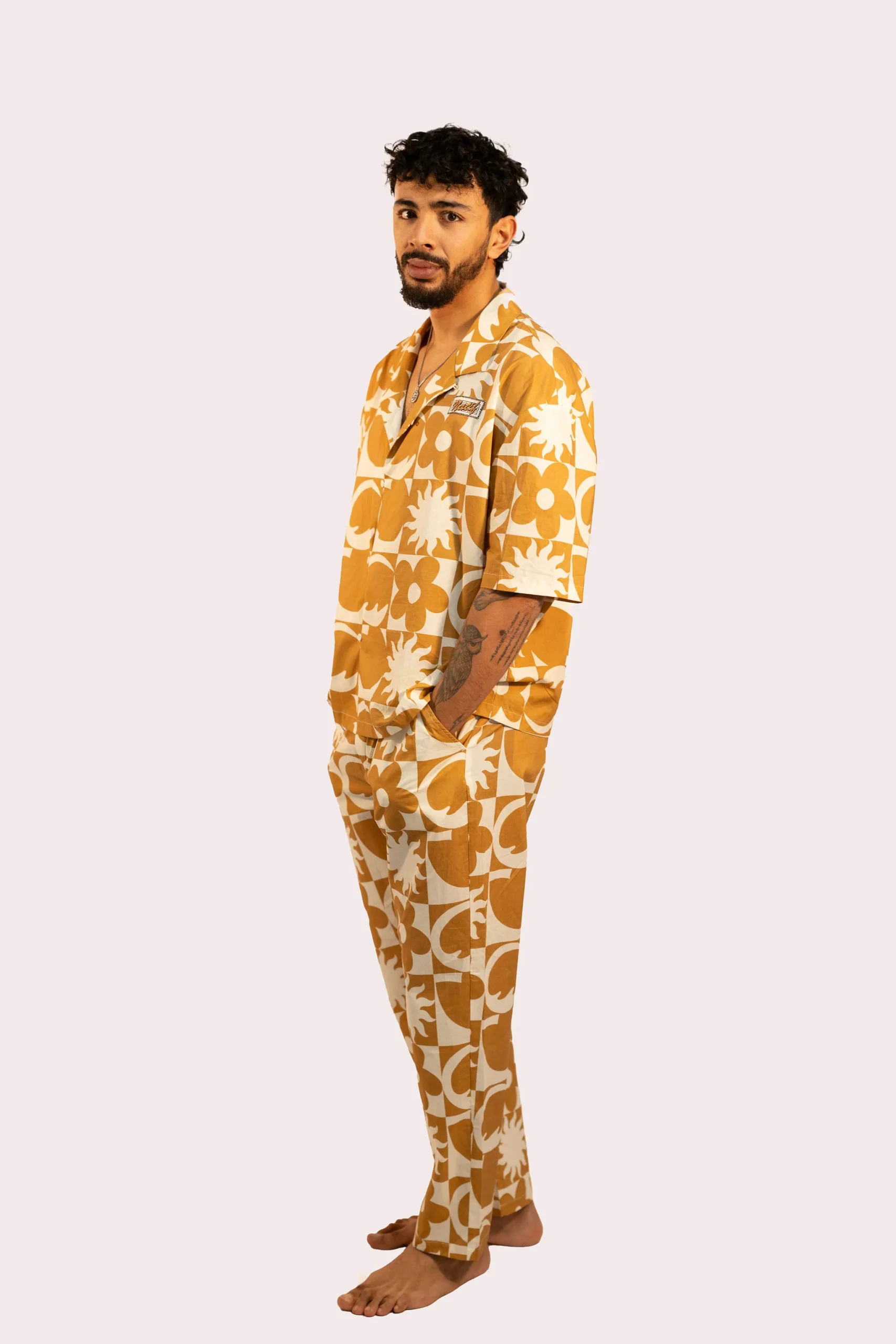 Pantalon Fluide Pattern Homme