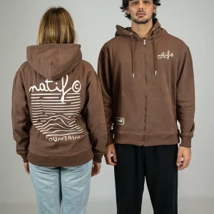 Hoodie Zip Classique Mountain