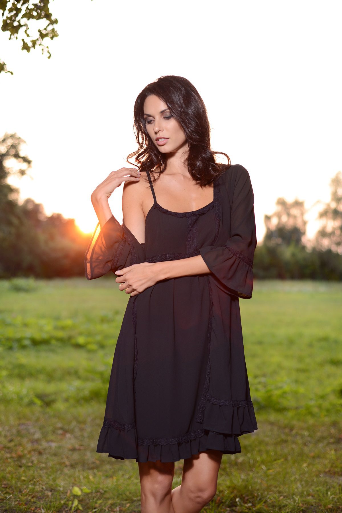 Peignoir court HELENA