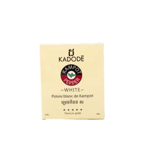 Kadoké Poivre blanc de Kampot Premium 80gr