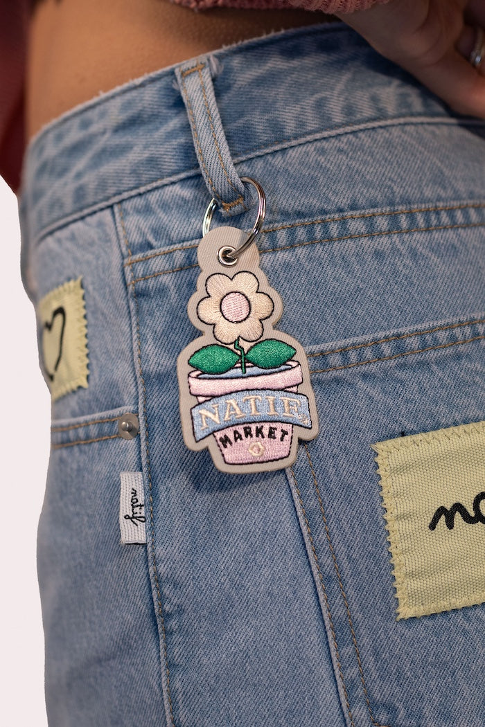 Porte-Clés Flower Pot