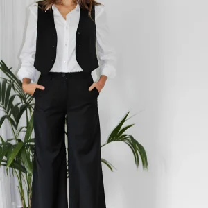 Pantalon Agathe - Noir Opéra