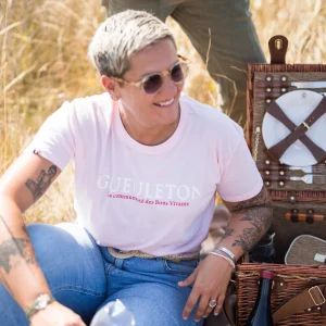 T-shirt Gueuleton / Rose