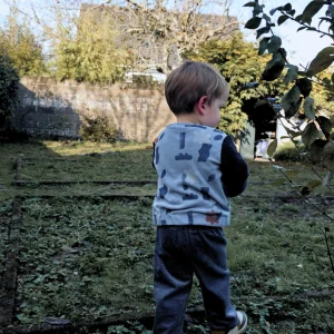 Pantalon bébé et enfant velours Ice