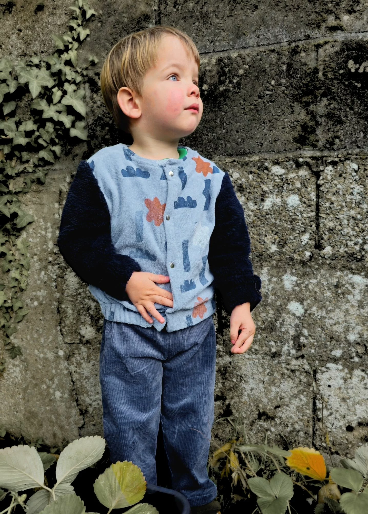 Pantalon bébé et enfant velours Ice – Image 3