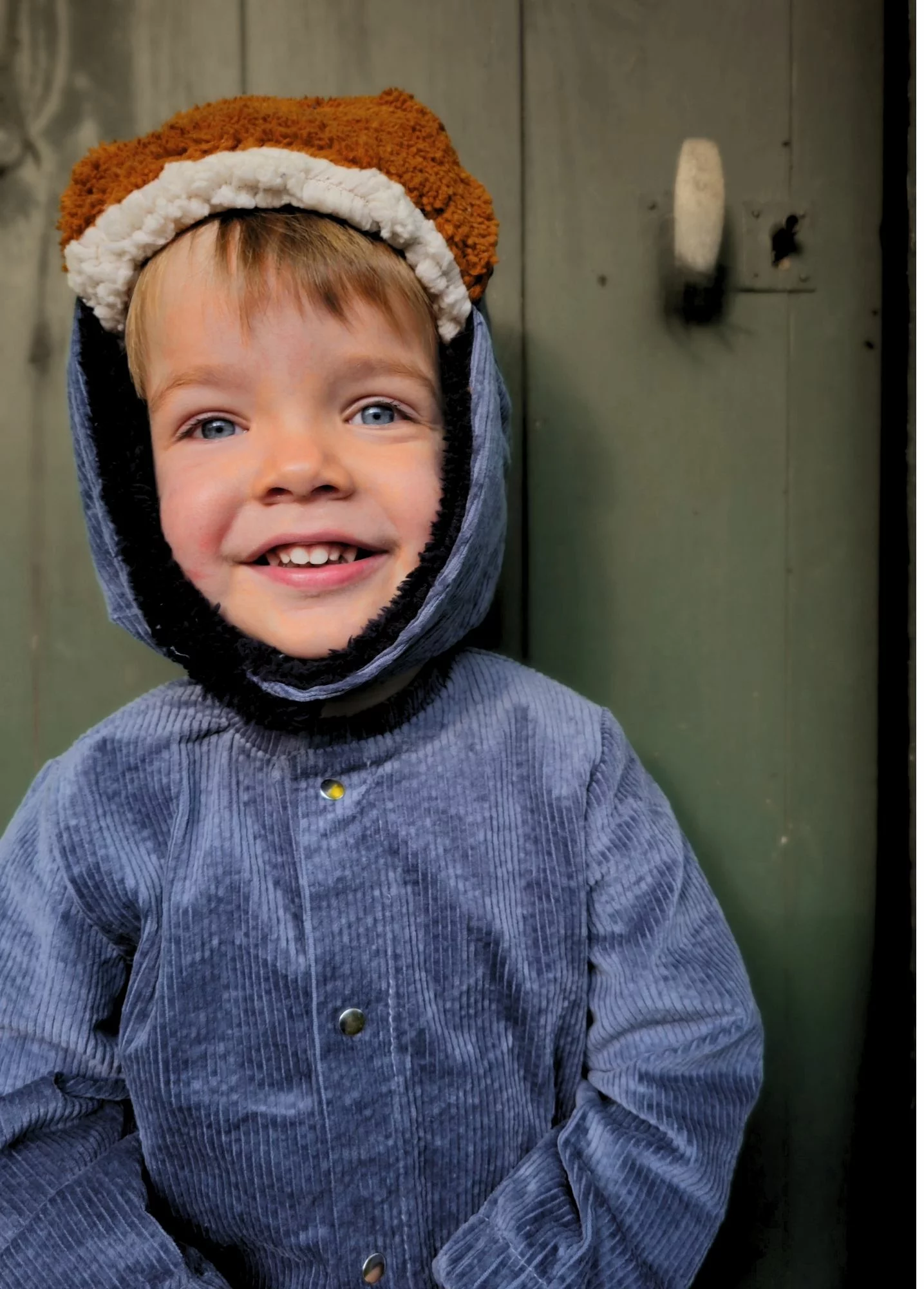 Veste bébé et enfant velours Ice – Image 3