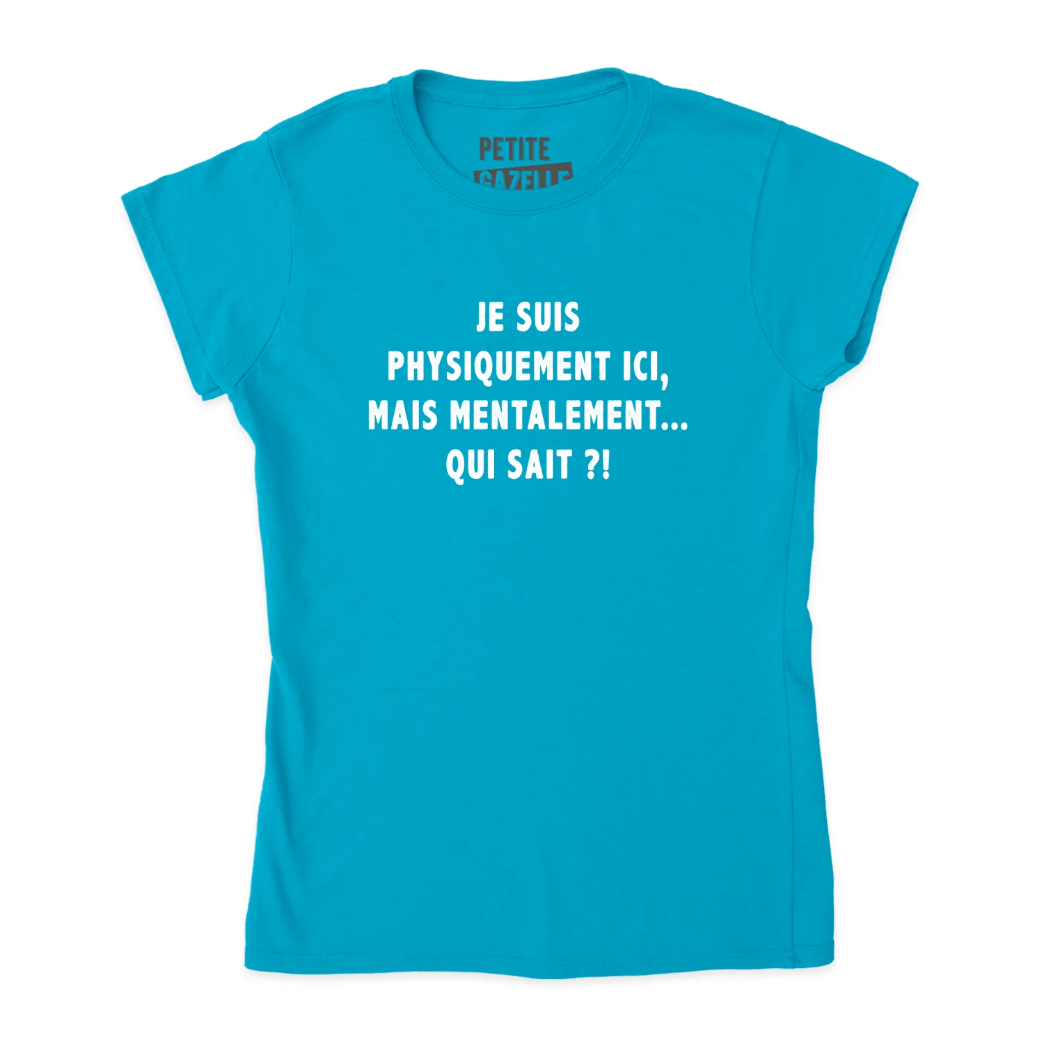 TSHIRT AJUSTÉ | Je suis physiquement ici – Image 7