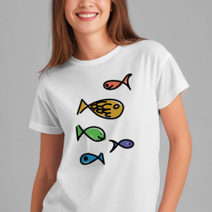 Le tee-shirt Poissons