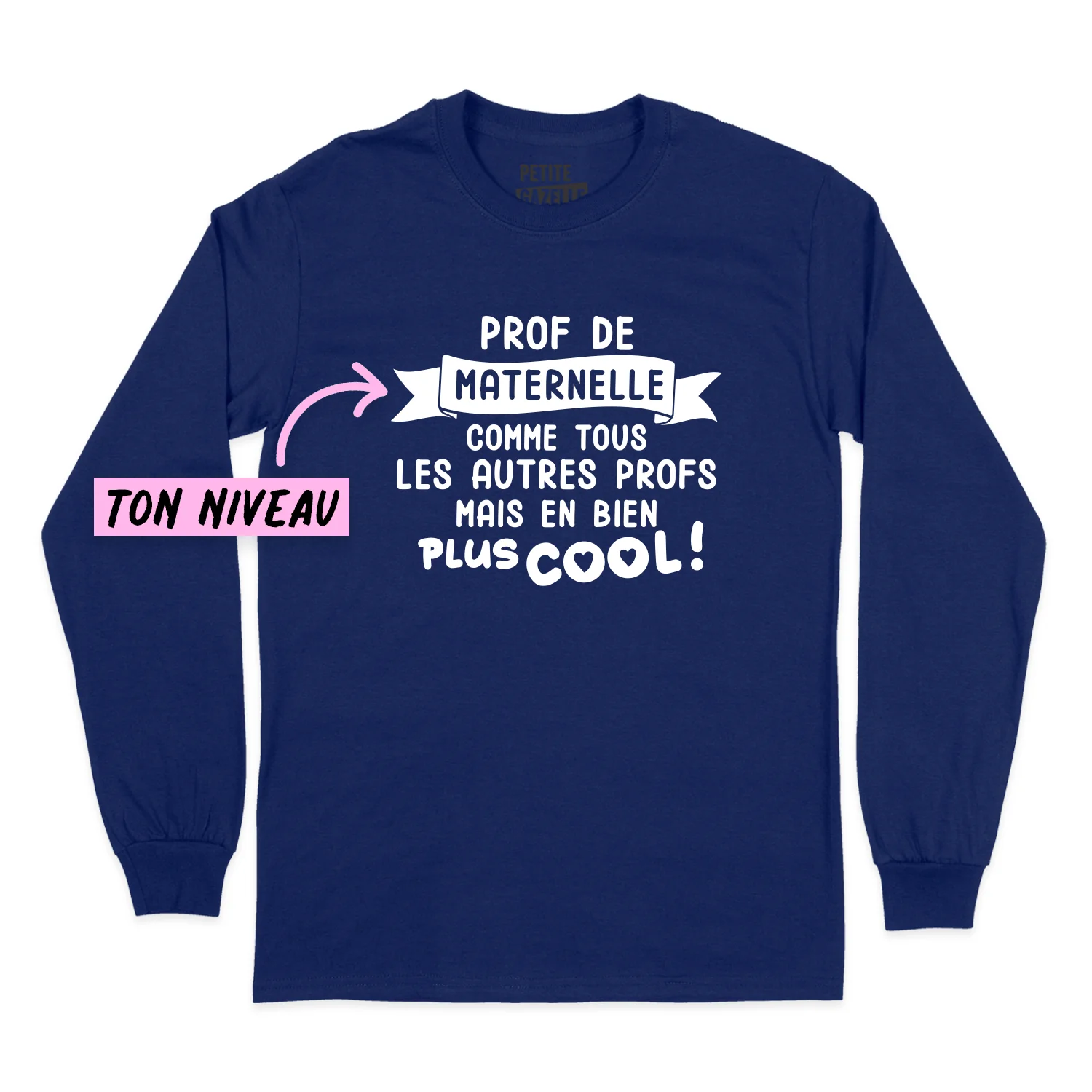 T-SHIRT À MANCHES LONGUES | Comme tous les autres profs mais en bien plus cool ! – Image 5