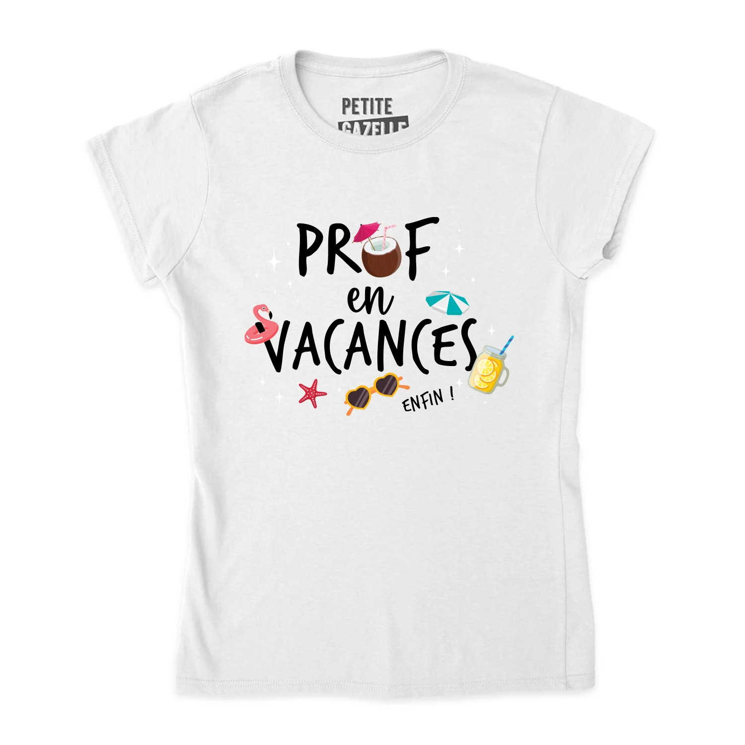TSHIRT AJUSTÉ | Prof en vacances, enfin ! – Image 9