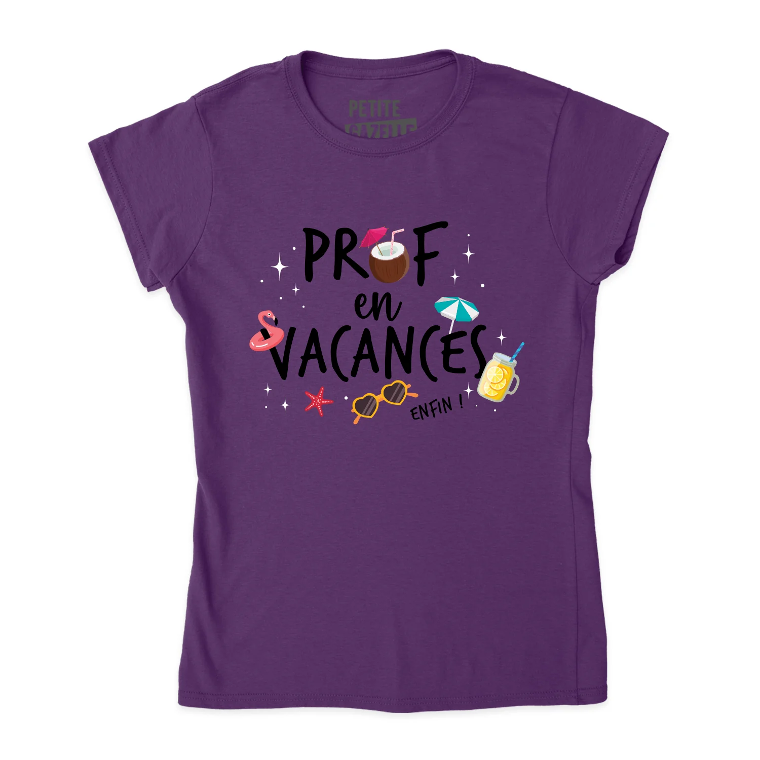 TSHIRT AJUSTÉ | Prof en vacances, enfin ! – Image 7